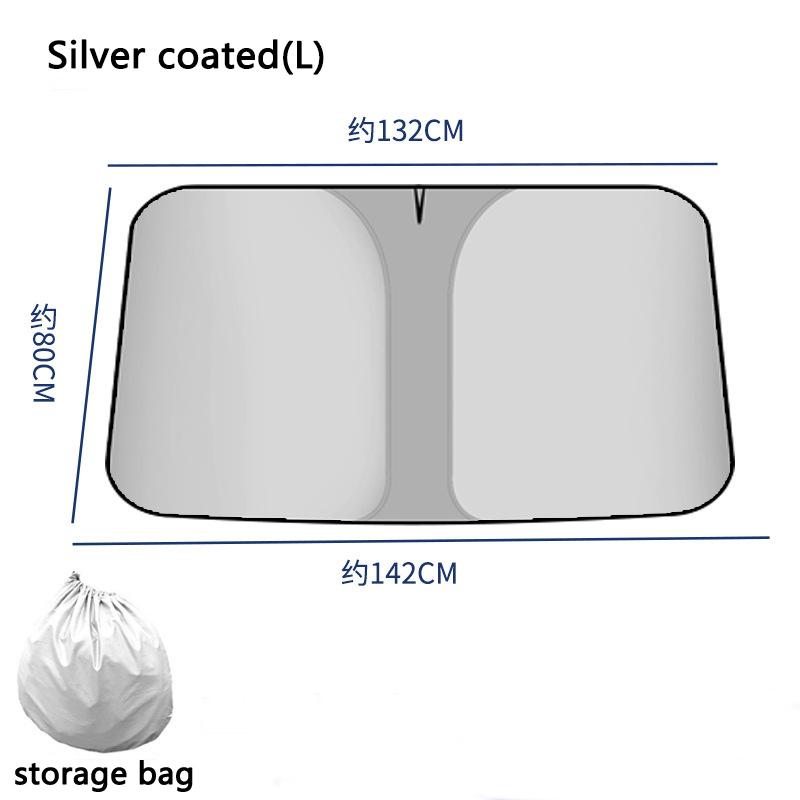 Car Window Sunshade Cover Sun Shade Windshield Visor Protector Windscreen Folding Auto UV Protection Curtain Car Accessories