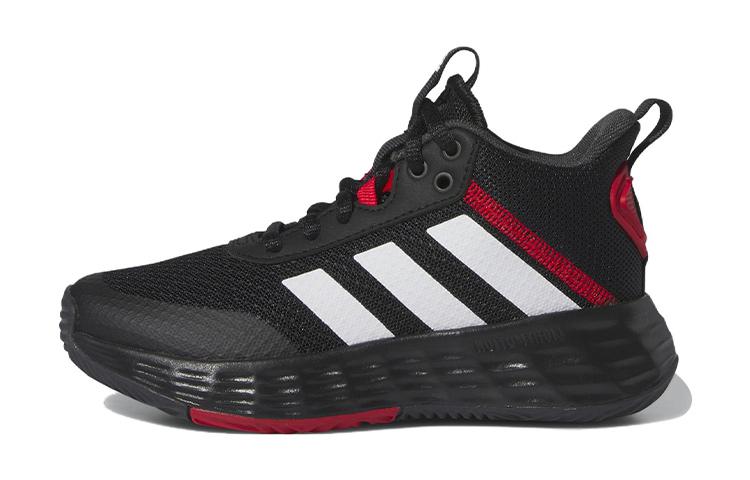 adidas Ownthegame 2.0 Core Black Cloud White Vivid Red GS IF2693 30.5