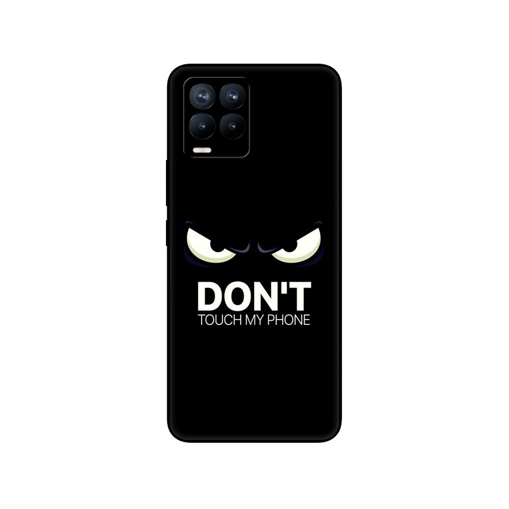 Pre puzdro Realme 8 6,4 palca Zadný kryt Pre puzdro na telefón Realme 8 Pro OPPO Realme8 4G RMX3085 Nárazník Mäkký silikónový 8pro čierne tpu puzdro