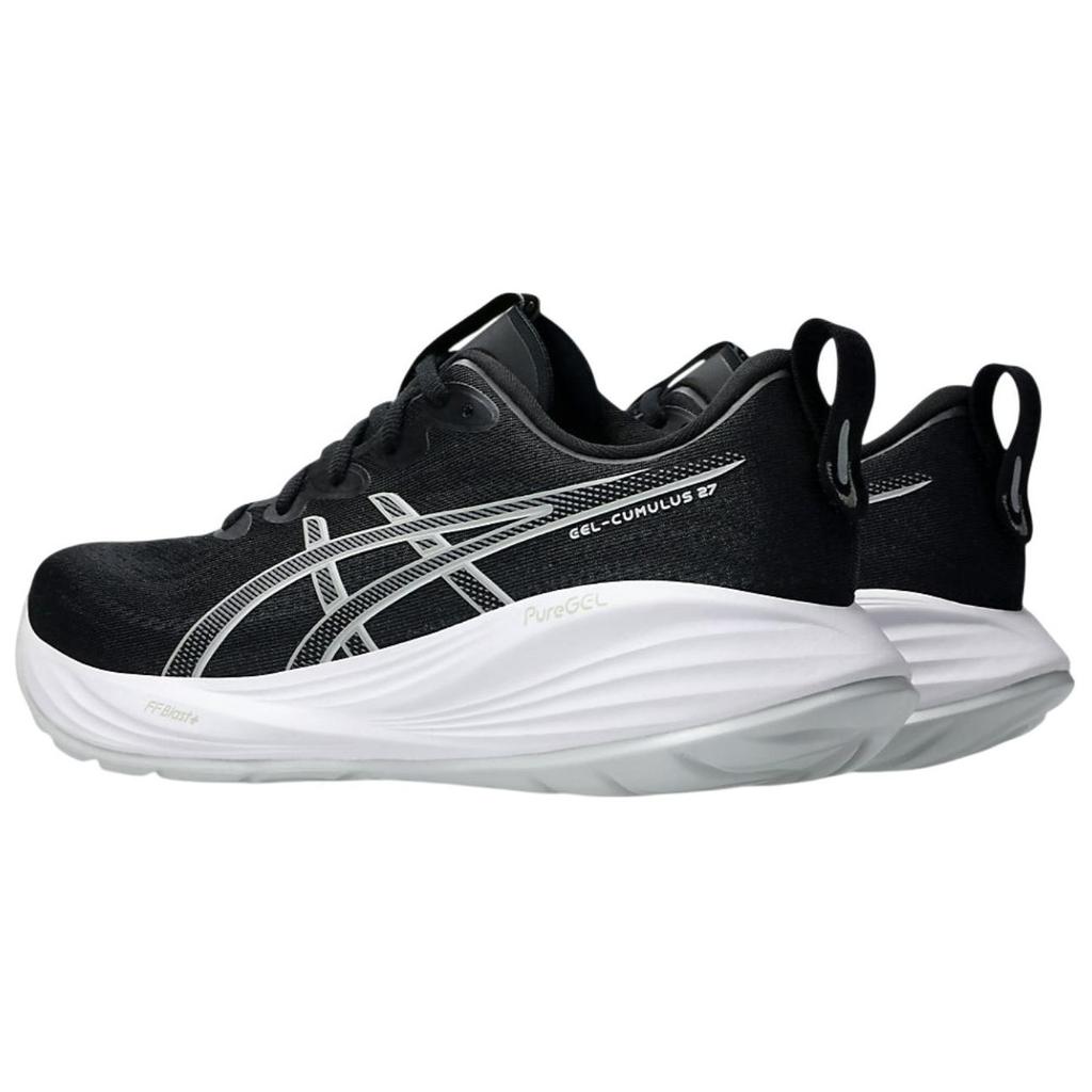 ASICS Men's Gel-Cumulus 27 Black Concrete Running Shoes 1011B960-002