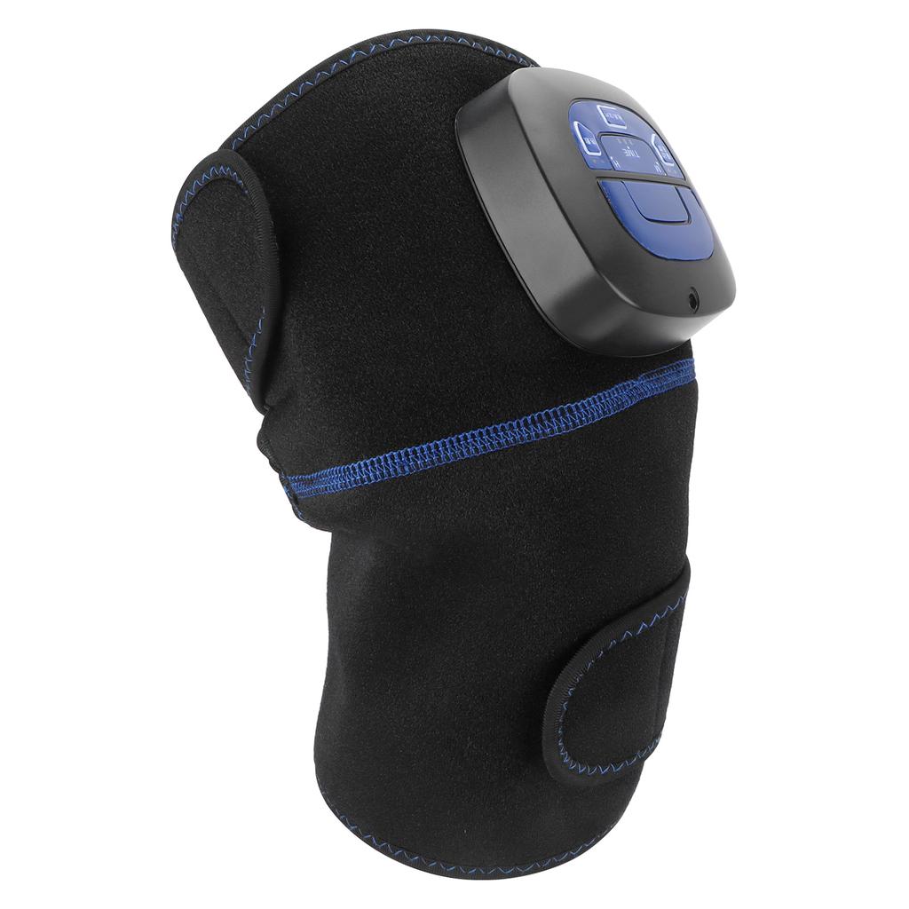 Elektrische Knieheizmanschette 2 Stufen Muskelkelschmerzlinderung Vibrationsmassagepad für Schulter Bein