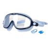Children's Large Frame Swim Goggles with Nose Cover, Waterproof Anti-Fog, for Boys and Girls