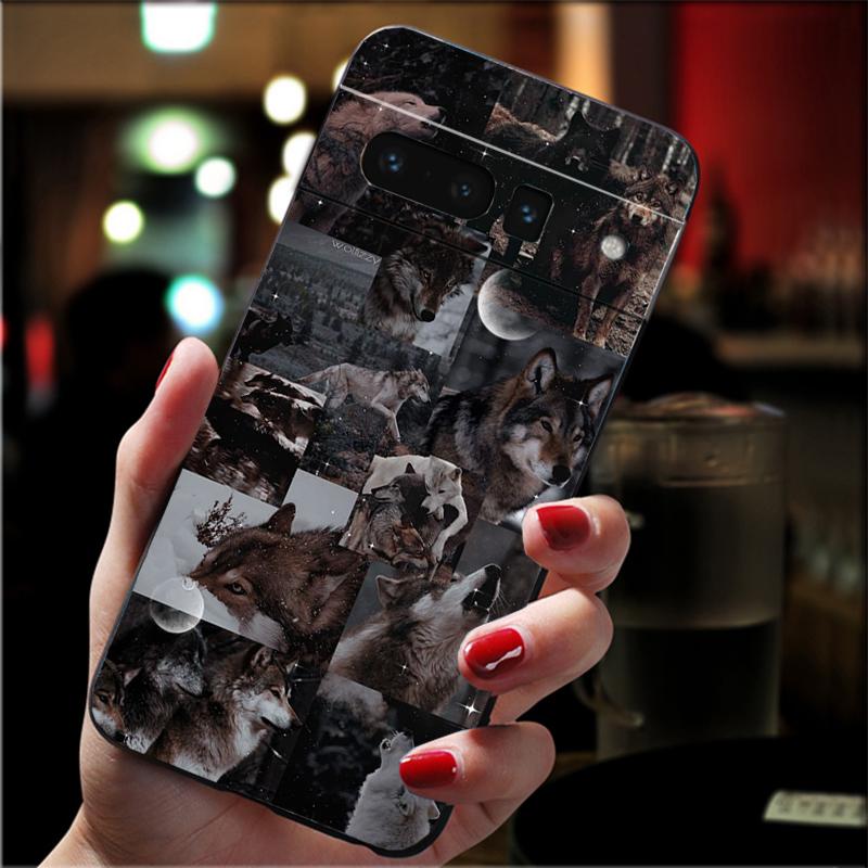 

Phone Case For Google Pixel 10 9 Pro XL 9A 8 7 6 Pro Pixel 8A 7A 6A Pixel 8 7 6 5 Wolf Google Pixel 7