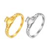 Irische Claddagh Eheringe Gefertigt aus Robustem Stahl Designs für Paare Suchen Eine Mischung Aus Tradition und Elegant