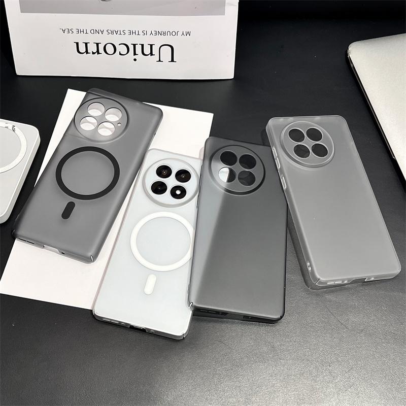 Matte Translucent Wireless Charging Magnetic For Magsafe Case For OnePlus 13 12 11 10 9 8 7 ACE 2 3 5 Pro Nord 2 3 4 Lite Cover