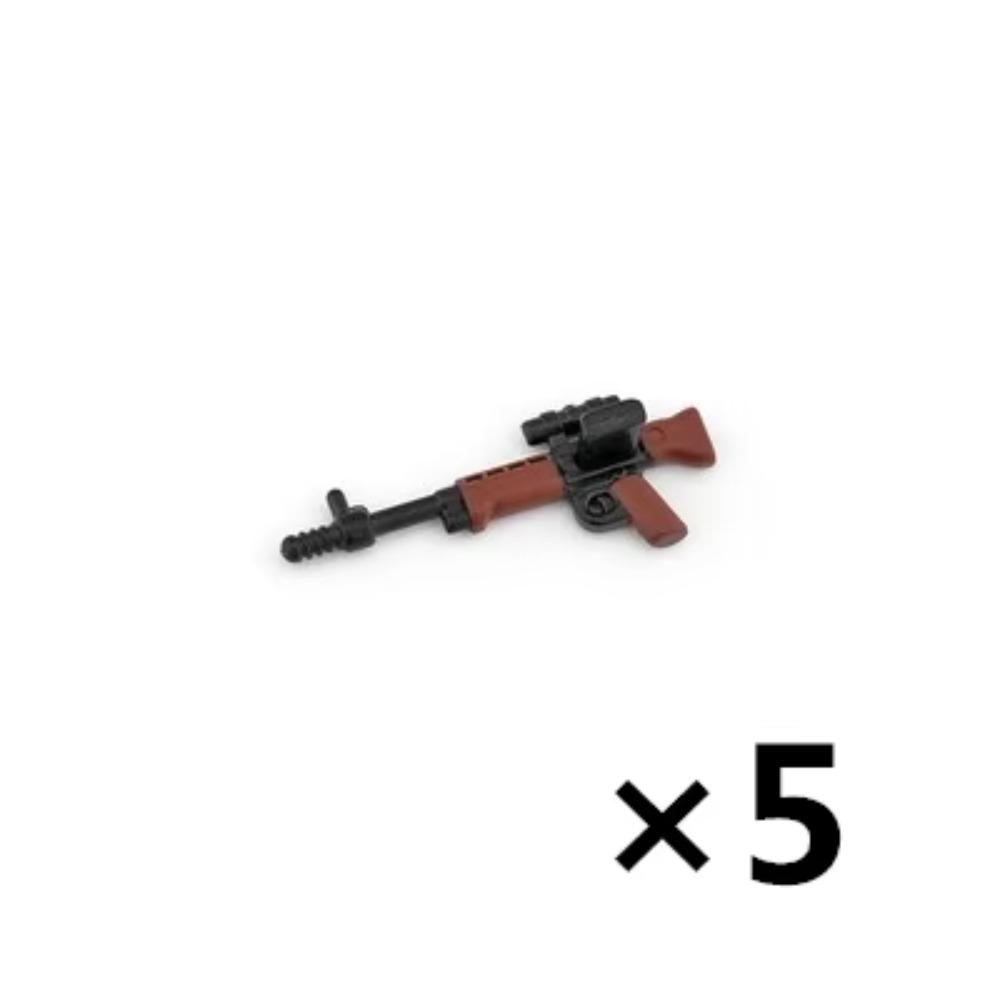 Military Building Blocks Solider Figure US Soviet Two-color 98K Gun Bobosha Anti-Tank Weapons Army Accessories MOC Toys Kid J010