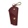 Car Keychain Box Foldable Design Prevents Scratches Handmade Imitation Leather Key Bag Key Organizer