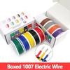 UL1007 Electrical Wire Kit Boxed 5 Colors 16-30 AWG PVC Insulated Tinned Copper Stranded Flexible PCB Breadboard Jumper Cable