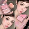Two-Color Water Light Blusher Multi-Purpose Cream Highlight Expansion Color Face Nature Brightening Female Water Light Muscle Contour Compact One