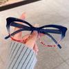 Cat Eye Reading Glasses For Women Fashionable Trendy Prescription Eyewear Anti Blue Light Hyperopia Correction Eyeglass +1+1.5+2
