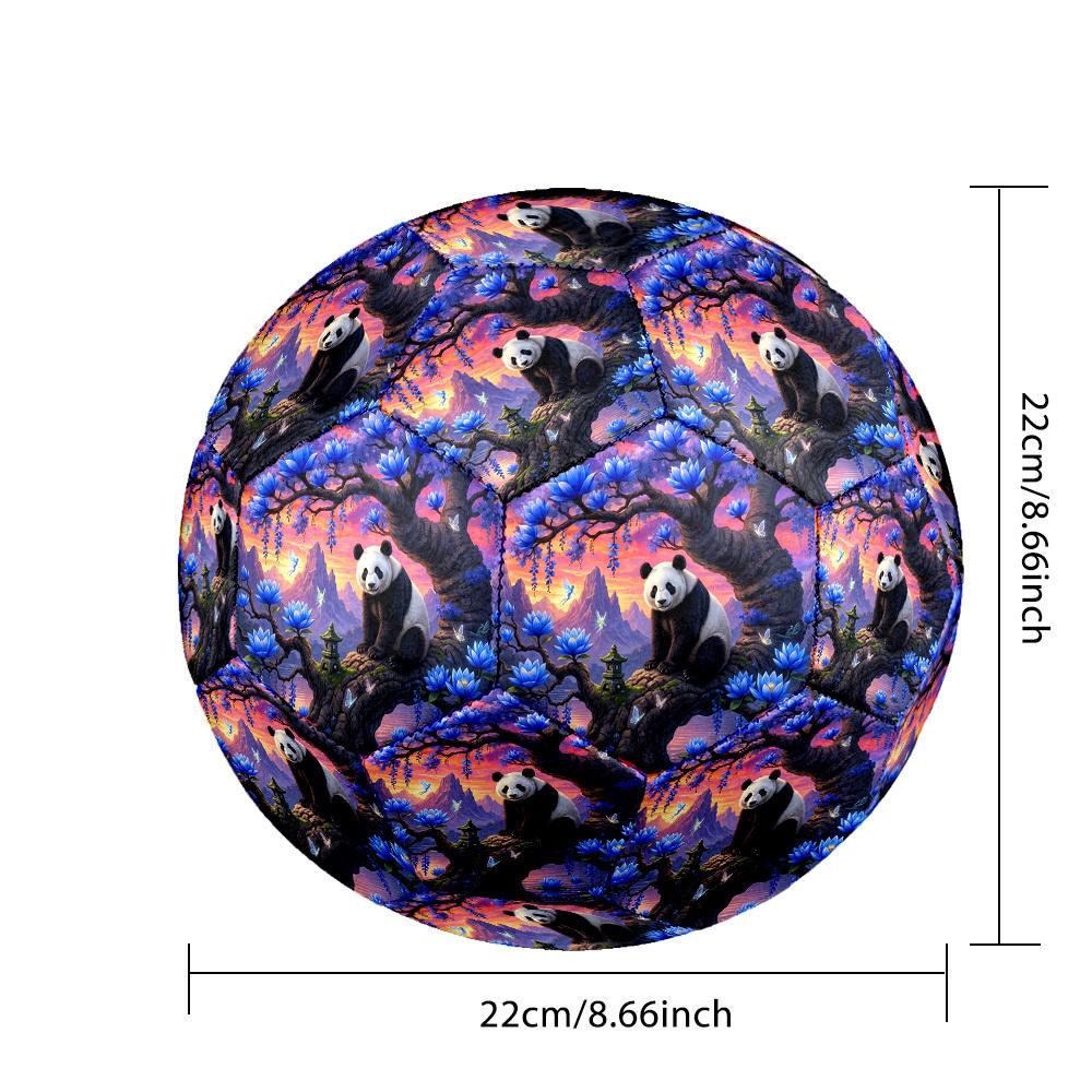 1pc Panda Fantasy Land Durable Size 5 Soccer Ball Professional Match Training Football Indoor &Outdoor Sports Ball P60153