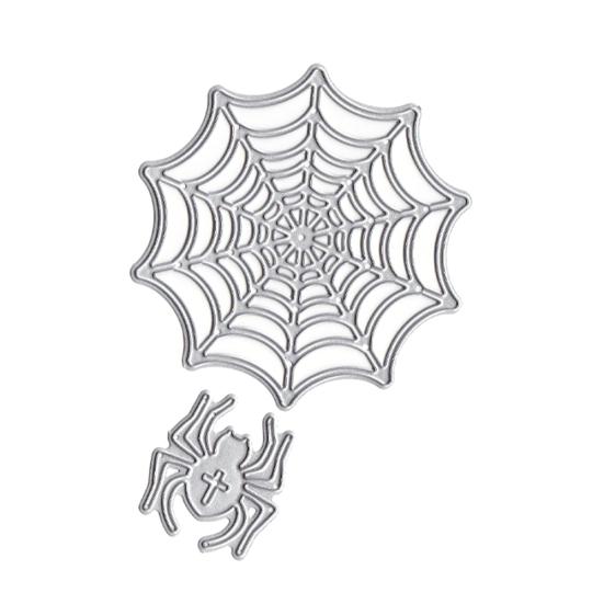 Halloween Spider Web Cutting Dies DIY Scrapbooking Cards Embossing Stencil Mold