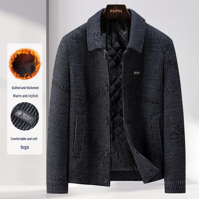 

FAPAI.EC Men s Padded Winter Jacket L