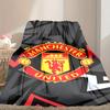 1pc Comfortable Home Print Throw Blanket, Manchester United Manchester City Blanket For Bed and Sofa Use, Special Present For Family