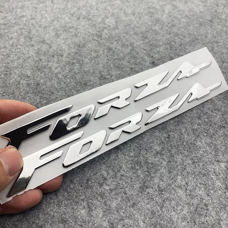 

Motorcycle 3D Soft Reflective Emblem Badge Decal Tank Wheel Wings Fairing Sticker For Honda Forza350 Forza300 Forza 125 750 350