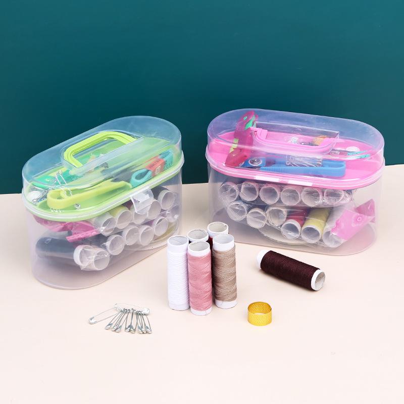 Tragbares High-End Multifunktions-Nähset: Nadel und Faden Set für Handnähen im Wohnheim