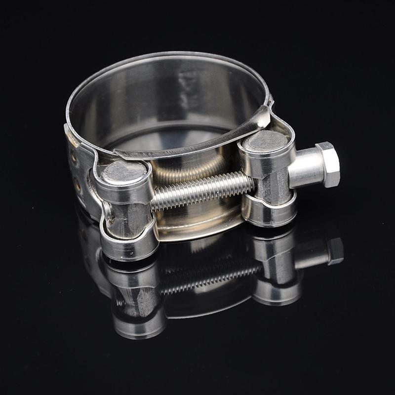 

1PCS Stainless Steel Heavy Duty Hose Clamp ingle Ear Band Clamp Pipe Clamp for Tube Connection 23-25mm