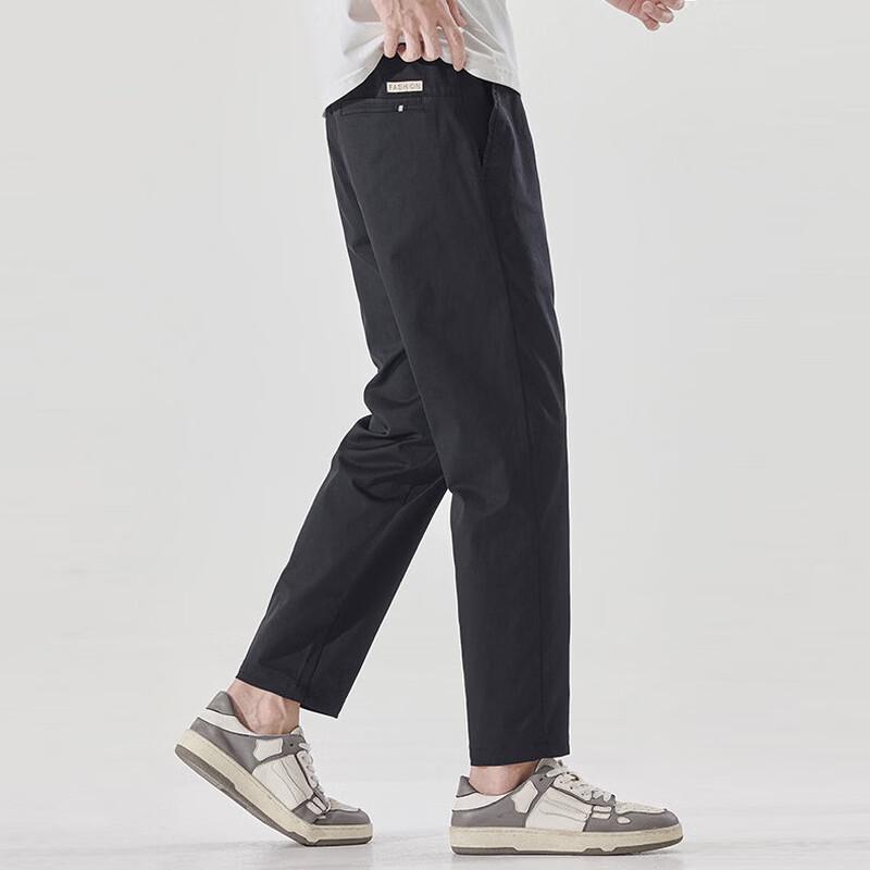 TUCANO Men's Casual Straight-Leg Cropped Pants