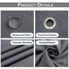 Patio Waterproof Shade Cloth Privacy Screen Cover Lawn Garden Porch Pool Decors