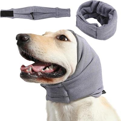Noise Protection Calming Ear Covers Windproof Anxiety Relief Dog Reducing Noise Hoodies Wrap Design Universal Ear Cover Hat
