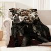 Anime O-Omniscient Readers V-Viewpoint Flanell warme Gemütlichkeit weiche Plüschdecke für Sofa Wohnzimmer Büro Schlafzimmer Reise Geschenk