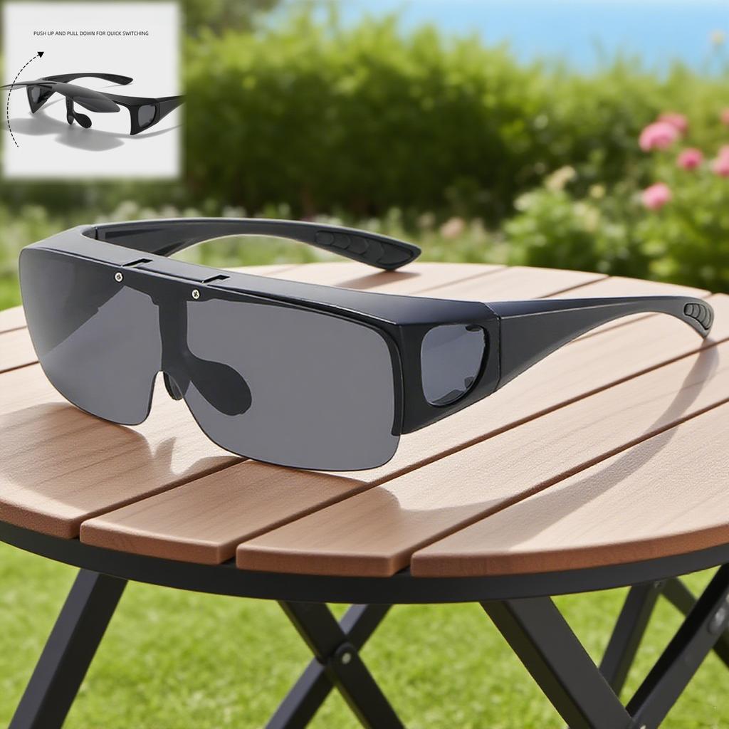 Najnowsze Modne Spersonalizowane Etui z Klapką Męskie Okulary Przeciwsłoneczne Outdoorowe Neutralne Rowerowe Premium Jazda Samochodem Sportowe Okulary Przeciwsłoneczne