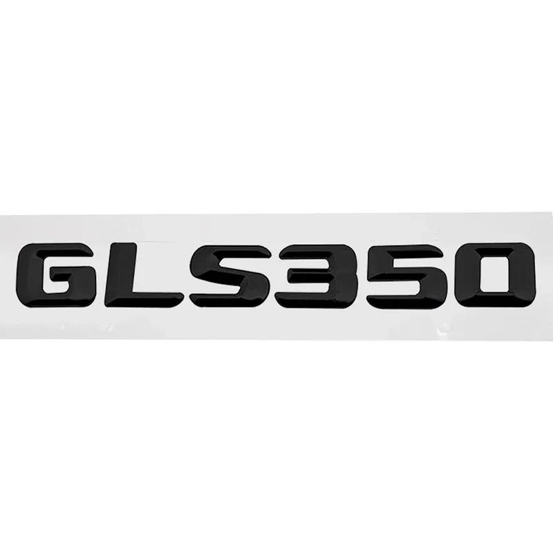 Car Rear Sticker Alphabet Trunk Badge Decal Exterior for Mercedes Benz GLS200 GLS250 GLS260 GLS300 GLS320 GLS350 Accessories