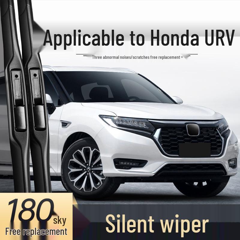 

URV Wiper Blades for 23/24 Model: Front & Rear Rubber Strips by Dongfeng Honda Honda UR-V 2017-2025 Set (Front Wipers)