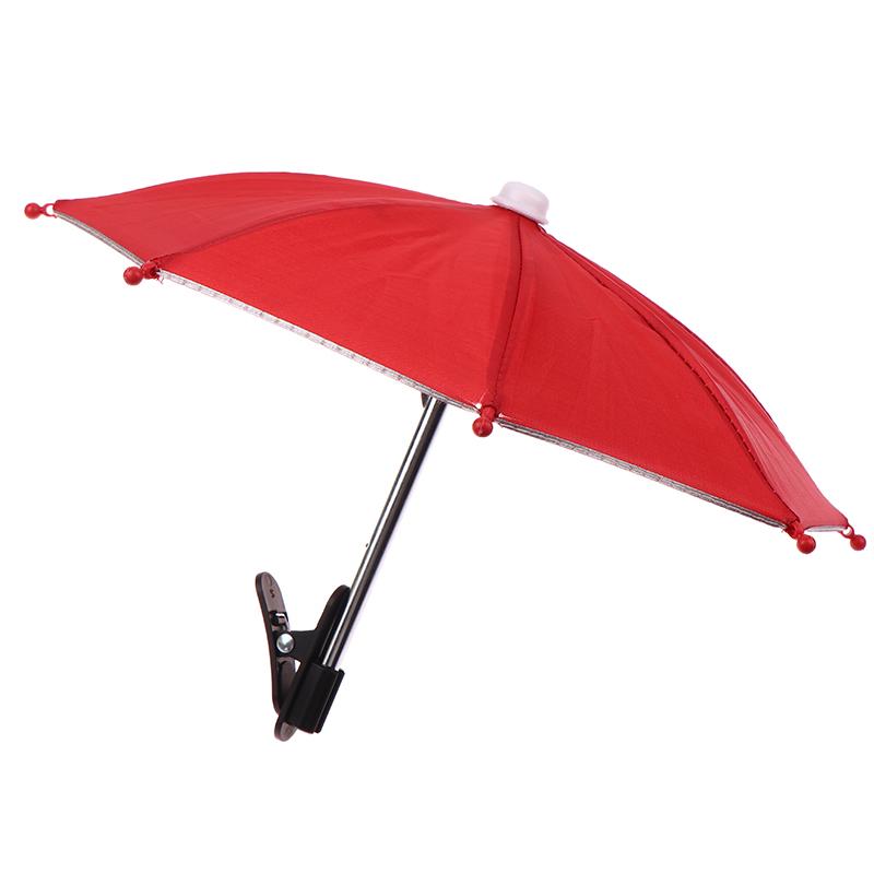 Suport pentru Telefon Mobil Motocicletă Umbrelă Parasolar Impermeabil Cască Mică Protecție Solară Suport Telefon Suport Protejează Telefonul de Ploaie