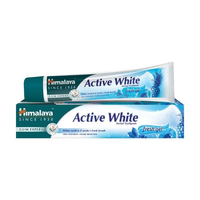 HIMALAYA HERBALS - Dentifrice Gel Blanc Actif 75 g