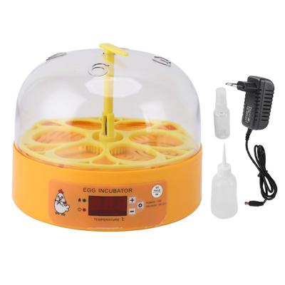 Yumurta Kuluçka Makinesi 6 Yumurta Akıllı Yumurta Kuluçkahane Sıcaklık Kontrolü Manuel Yumurta Çevirme Kümes Hayvanları Kuluçka Makinesi