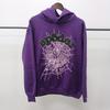 Amerikanischer High Street Spinnenprint Hoodie Unisex Lockerer Partner Hoodie Trendiges Marken Oberteil