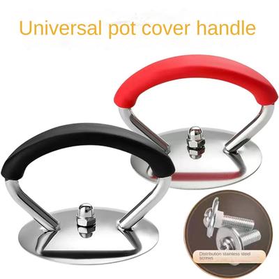 Universal Pot Handle Stainless Steel Cookware Lid Handle Pot Pan Lid Hand Grip Kitchen Accessories