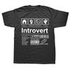 My Social Battery Low Energy Anti Social Introvert T Shirts Summer Graphic Cotton Streetwear Short Sleeve Birthday Gifts Tshirt