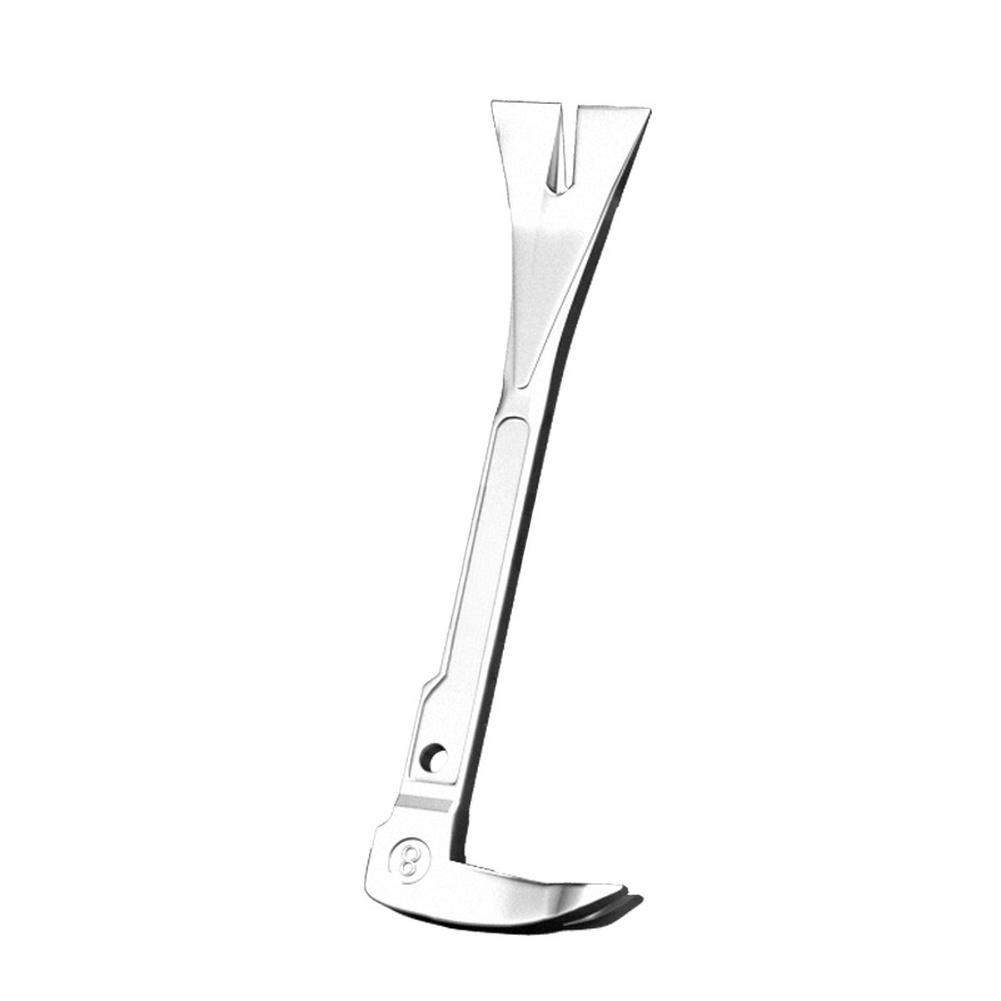 8 10 12 Inch Dual Head Nail Puller Pry Bar FOR CRV Steel Multi Function Tool with Flat Ends V Groove Hanging Hole