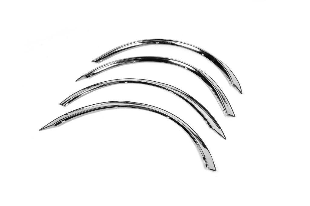 

Arch linings (4 pcs, stainless steel) for Mazda 323