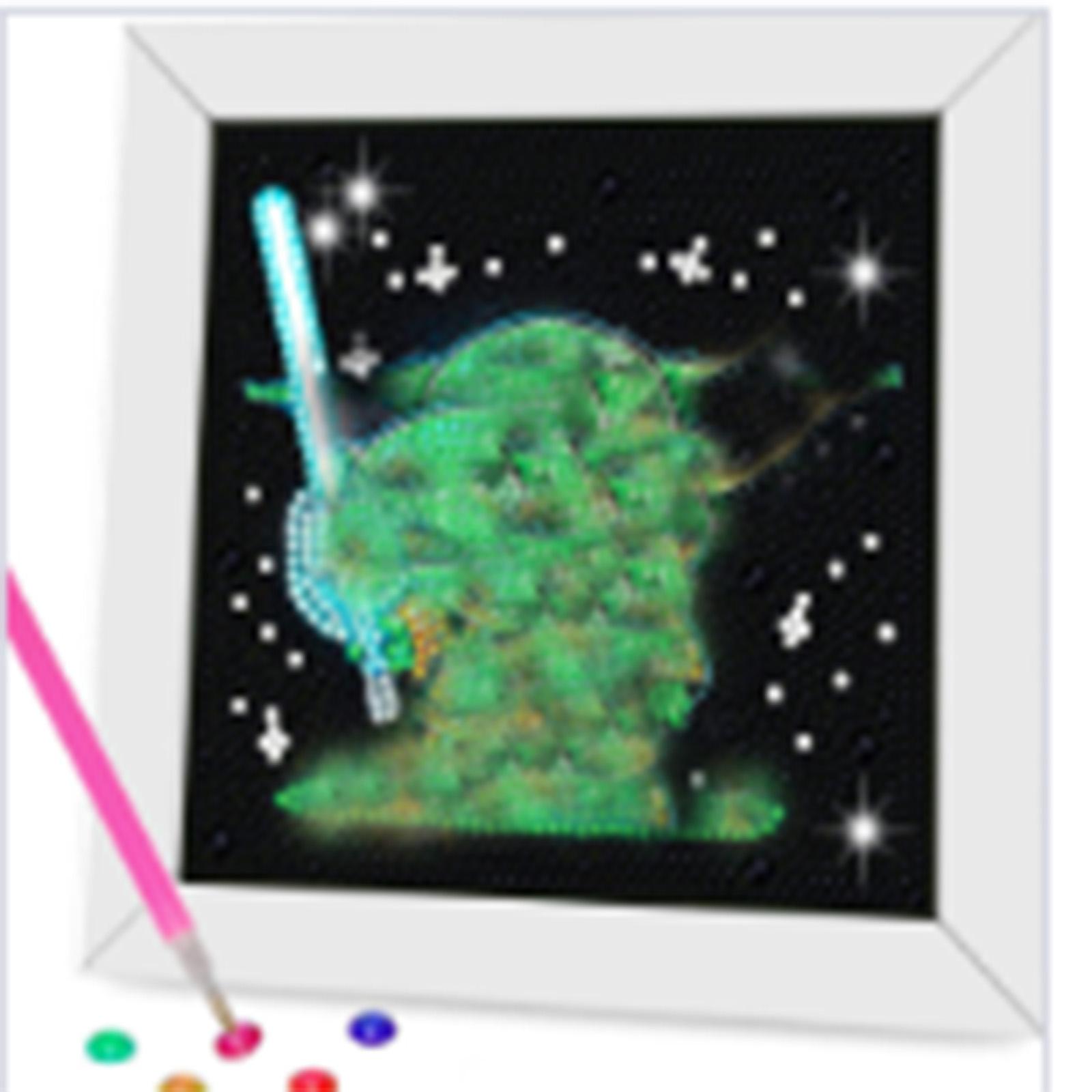 

Diamond Art Kits for Kids Crafts for Girls 8-12 Diamond Art Painting with Wooden Frame Arts and Crafts for Kids Ages4-6 8-10 GEM Art Supplies чёрный