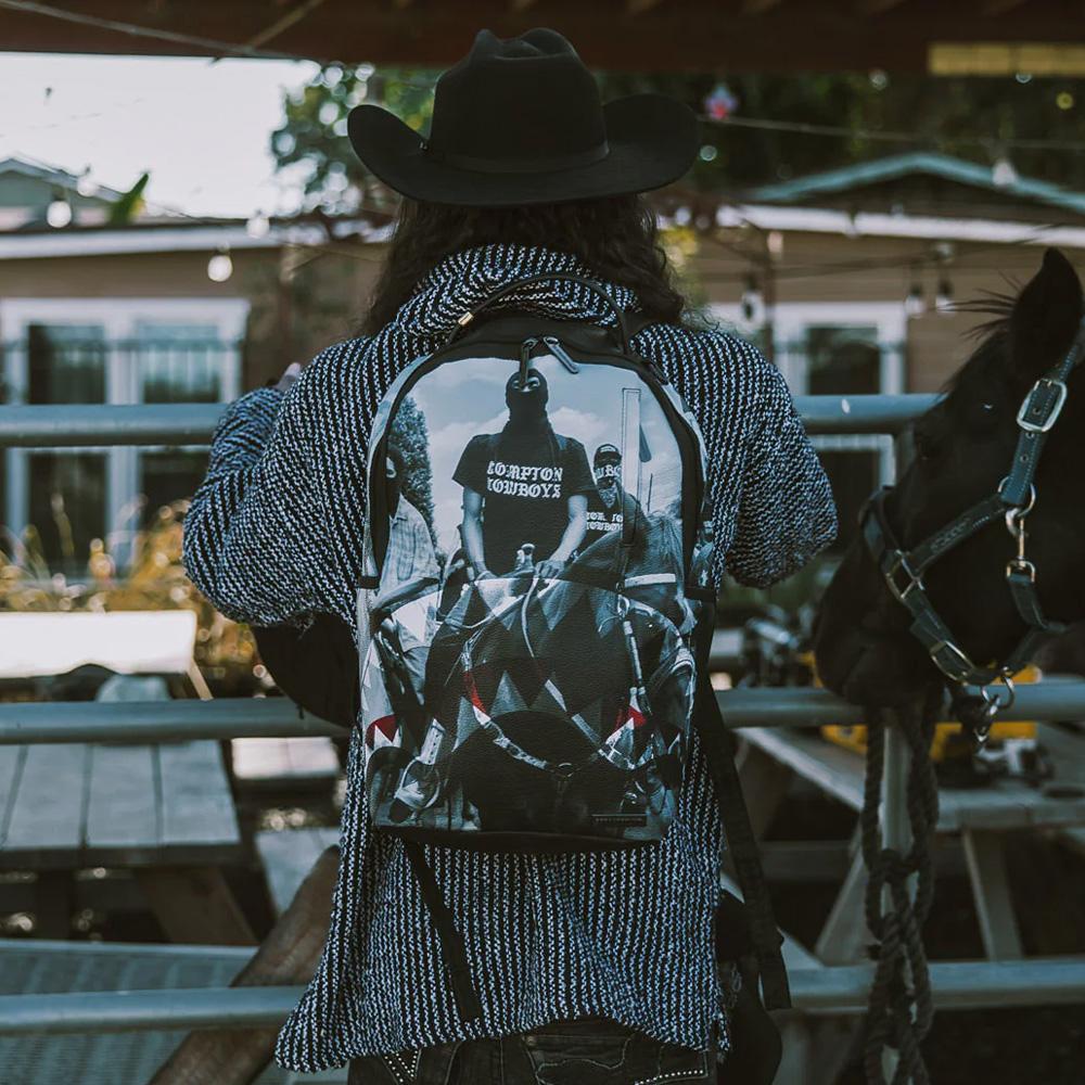 New SPRAYGROUND PVC Backpack Regular Unisex Black W1035706