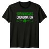 Shenanigans Coordinator TShirt Irish Holidays St Patricks Day Gift For Him