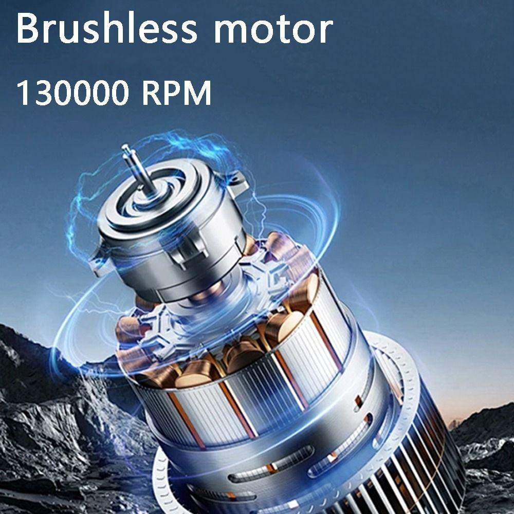 Brushless Motor Mini Violent Turbo Fan Blow Suction Dual Purpose Electric Air Duster  Blow Hair
