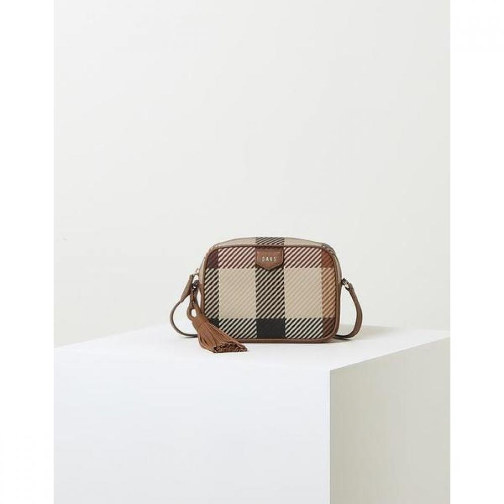 Daks Brown Big House Check Crossbag Dcba2e681w2