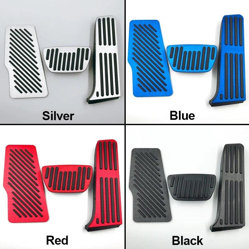 Aluminum Auto Car Pedals Cover Fuel Brake Footrest Pads Plate Cover For Toyota Camry 70 V70 2018    2022 Accessories