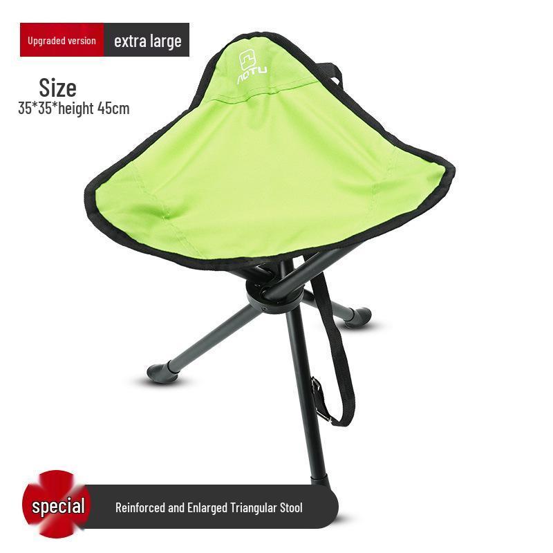 Concave-Convex Extra Large Portable Folding Tripod Fishing Stool, Outdoor Chair, Hot Seller.