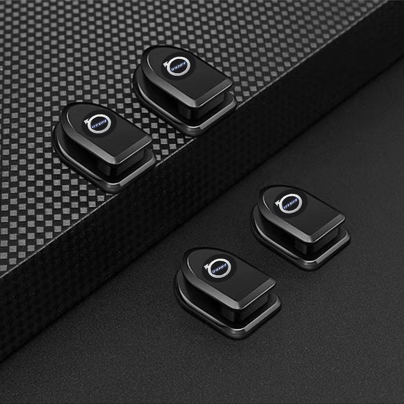 Mini Car Hook Organizer Storage USB Cable Key Storage Self Adhesive Wall Hook For Volvo XC60 XC90 S60 S80 S40 V40 V60 V70 V50 XC70