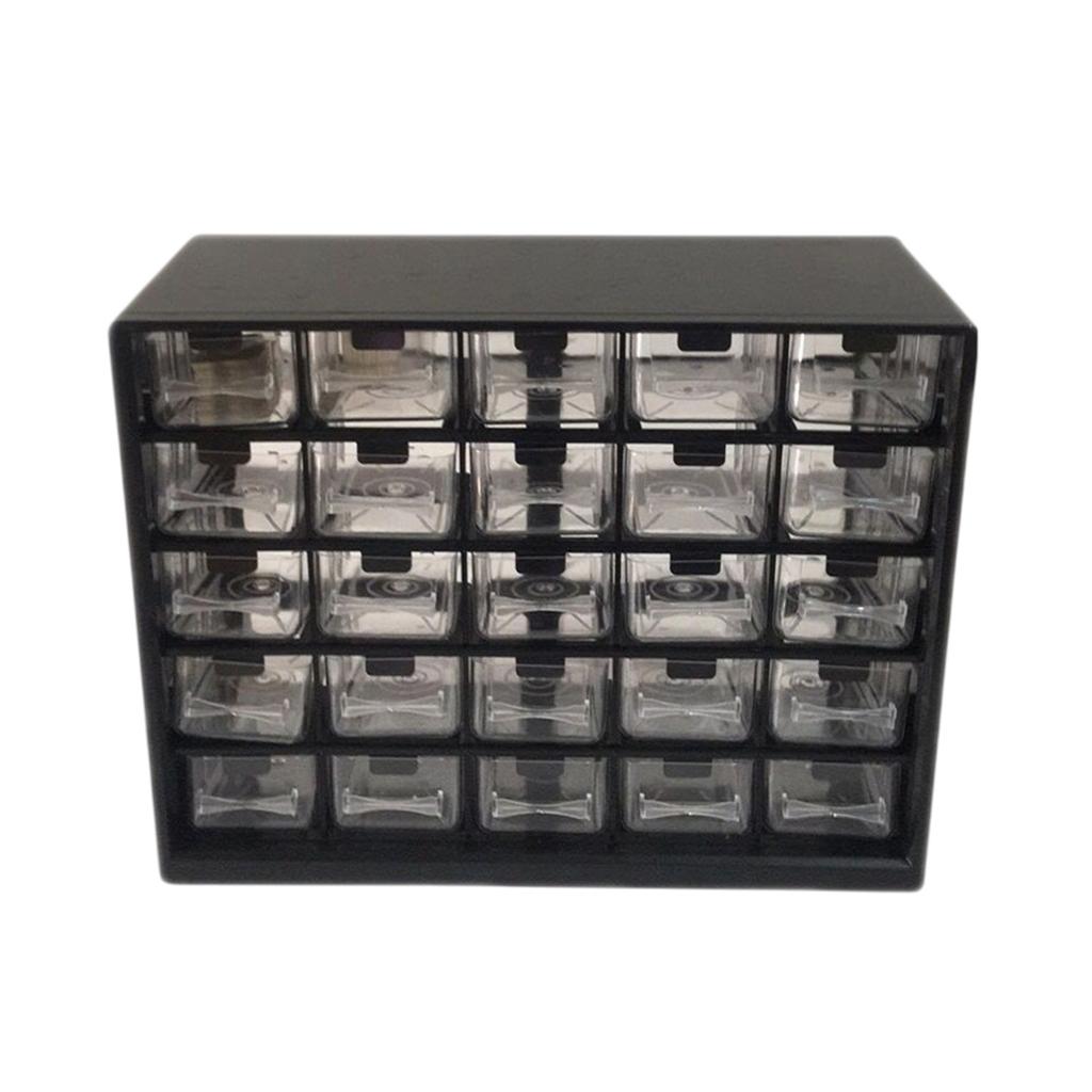 ABS Stackable Parts Box Organizer Durable And Transparent Storage Solution Plastic Organizer Box
