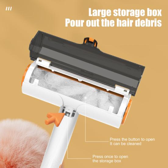 Kartáč na odstraňování chlupů domácích mazlíčků Obousměrný design Pohodlný nástroj na odstraňování chlupů domácích mazlíčků Opakovaně použitelný Se zaoblenými rohy Kartáč pro domácí mazlíčky