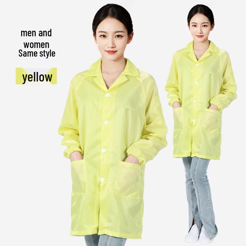 Lilang Cleanroom Unisex Lab Coat