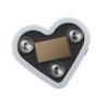 2Pcs Long Lasting Versatile Solar LED Heart Lights Suitable for Car Waterproof 5 Modes Decorative Night Light Atmosphere