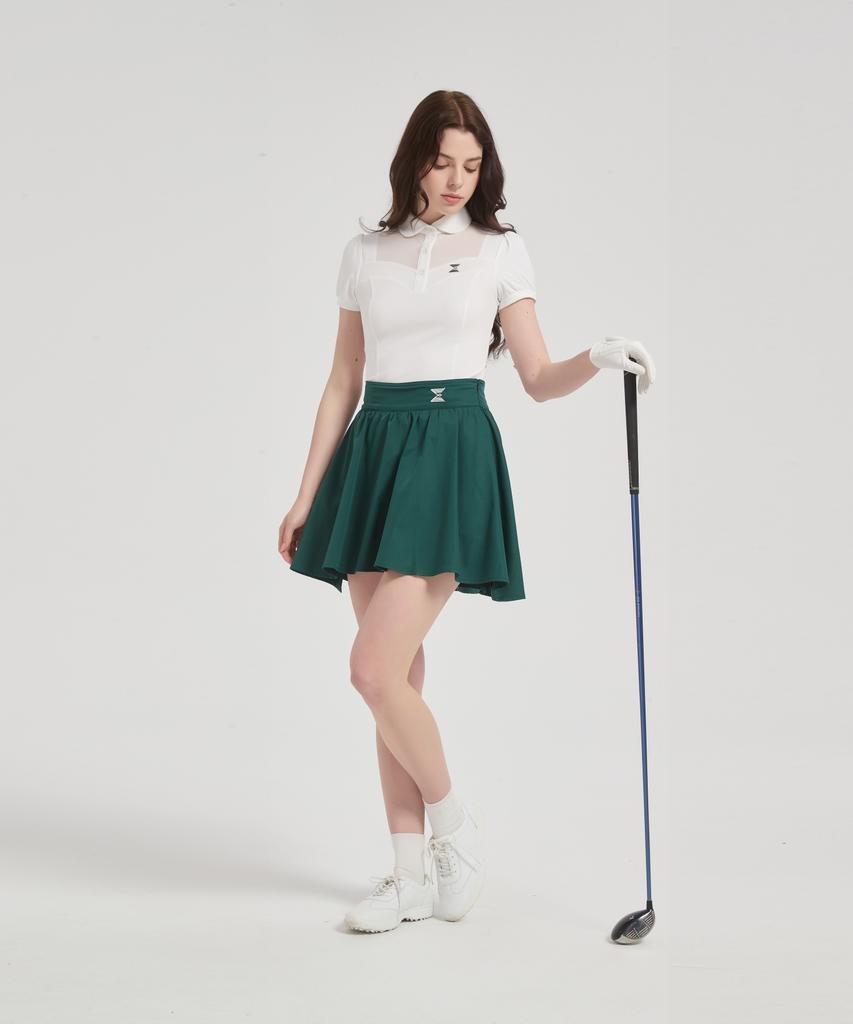 E.PARCA Ashley Puff Short Sleeve Top