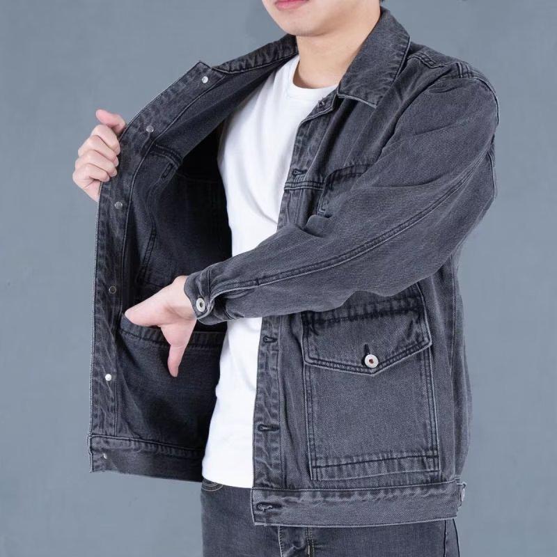Men's Autumn/Winter Korean Style Trendy Denim Jacket